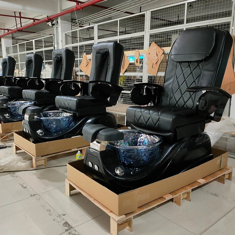 Pedicure Chair Manufacturer - Modern Electric Plumbless for Nail Salon