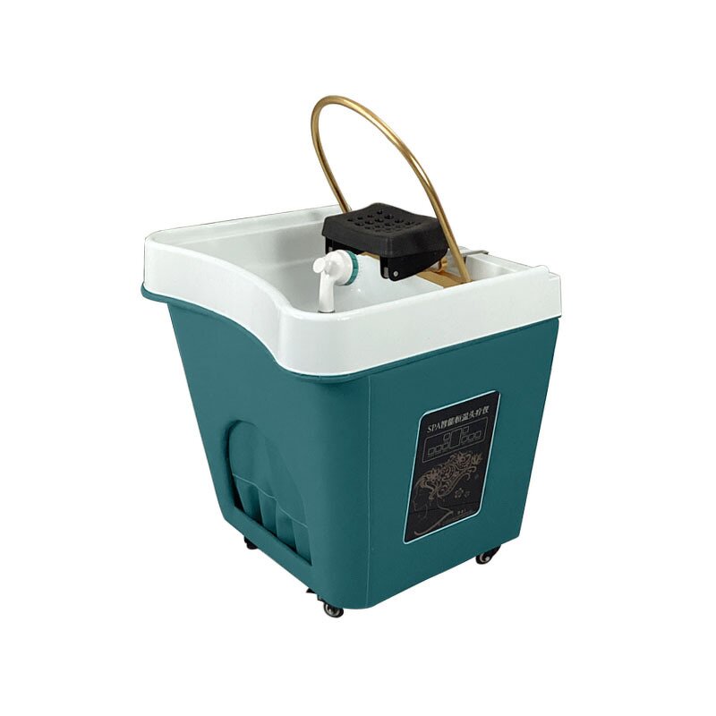 Shampoo Bowl Station Manufacturer - Thai Style with Synthetic Leather