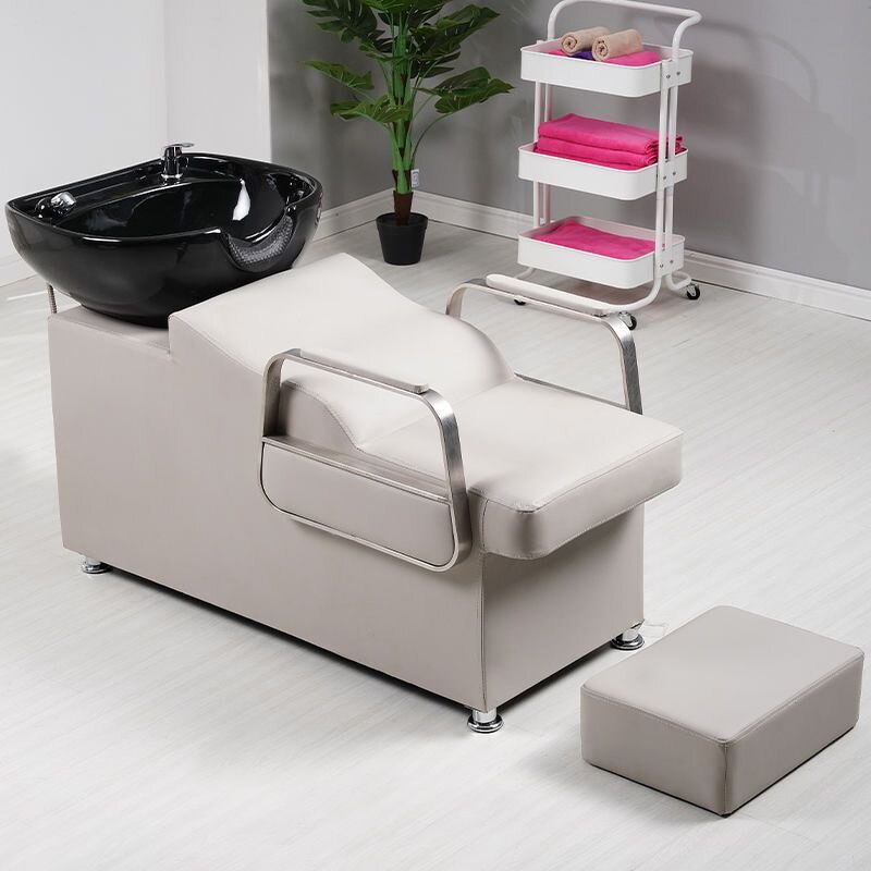 Shampoo Chair Manufacturer - Hair Spa Washing with Basin
