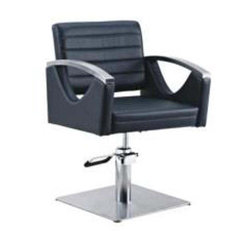 Barber Chair Manufacturer - Heavy Duty Black with Foldable Feature