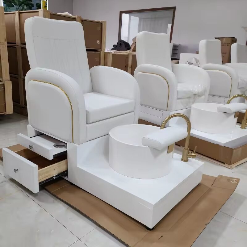Pedicure Chair Manufacturer - New Style Custom with LED Electrical