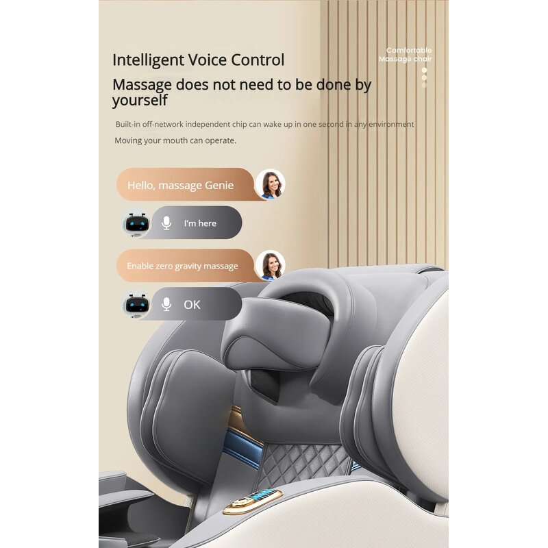 Massage Chair Manufacturer - New Design 8D Shiatsu with Zero Gravity