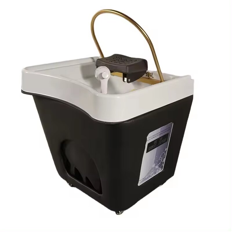 Shampoo Bowl Station Manufacturer - Thai Style with Synthetic Leather