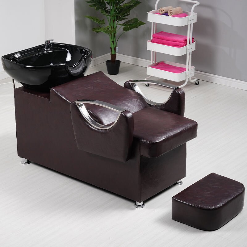 Shampoo Chair Manufacturer - Hair Spa Washing with Basin
