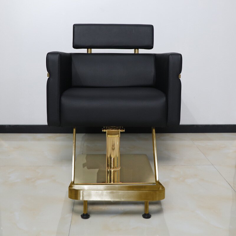 Barber Chair Manufacturer - Custom Comfortable Gold for Hair Cutting