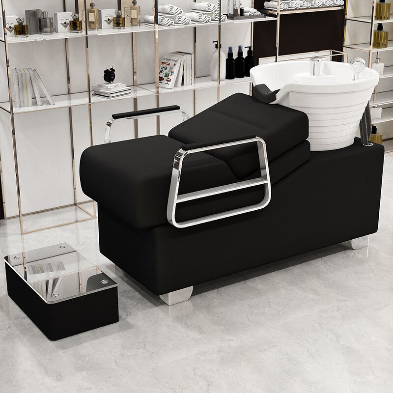 Salon Backwash Unit Manufacturer - with Shampoo Bowl & Massage Tables