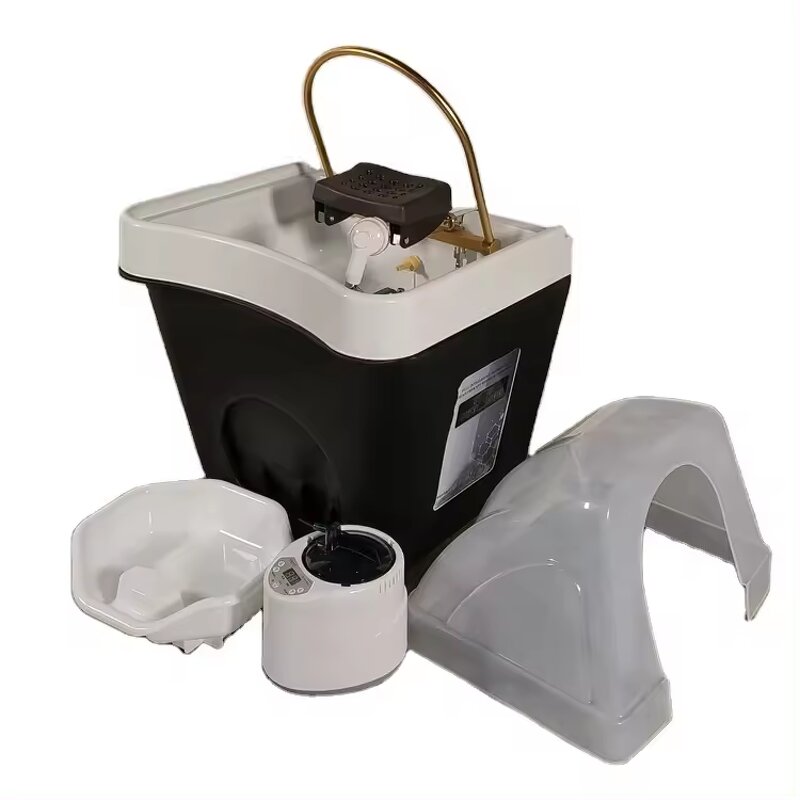 Shampoo Bowl Station Manufacturer - Thai Style with Synthetic Leather