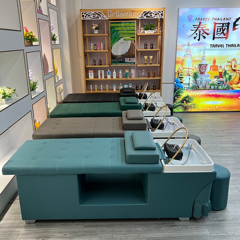 Shampoo Bed Manufacturer - Professional Thai Spa with Steamer