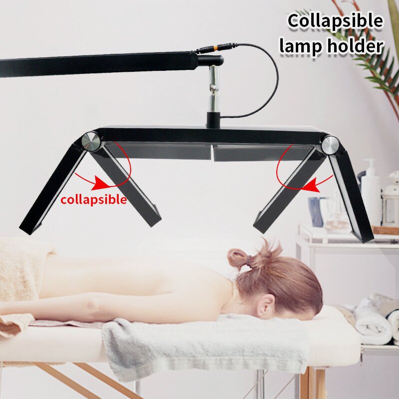 Salon Lamp Manufacturer - 26 Inch Half Moon LED 360 Degree Rotating