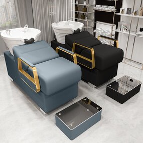 Salon Backwash Unit Manufacturer - with Shampoo Bowl & Massage Tables