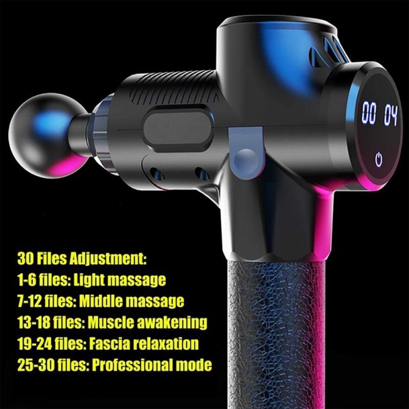Tissue Massage Gun - Muscle Relaxation Pain Relief for Training & Exercise