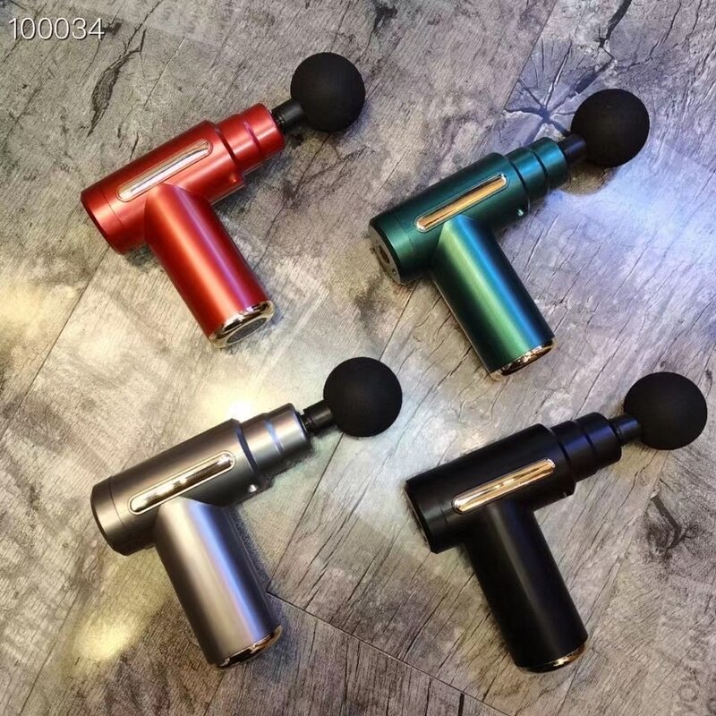 Mini Massage Gun - Rechargeable 2000Mah 20W 4 Head Muscle Relax Massager