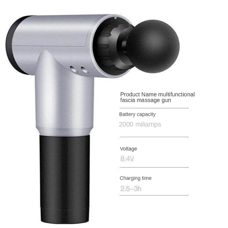 KH-320 Massage Gun - Mini 2400mAh Deep Muscle Relief Neck Slimming Massager