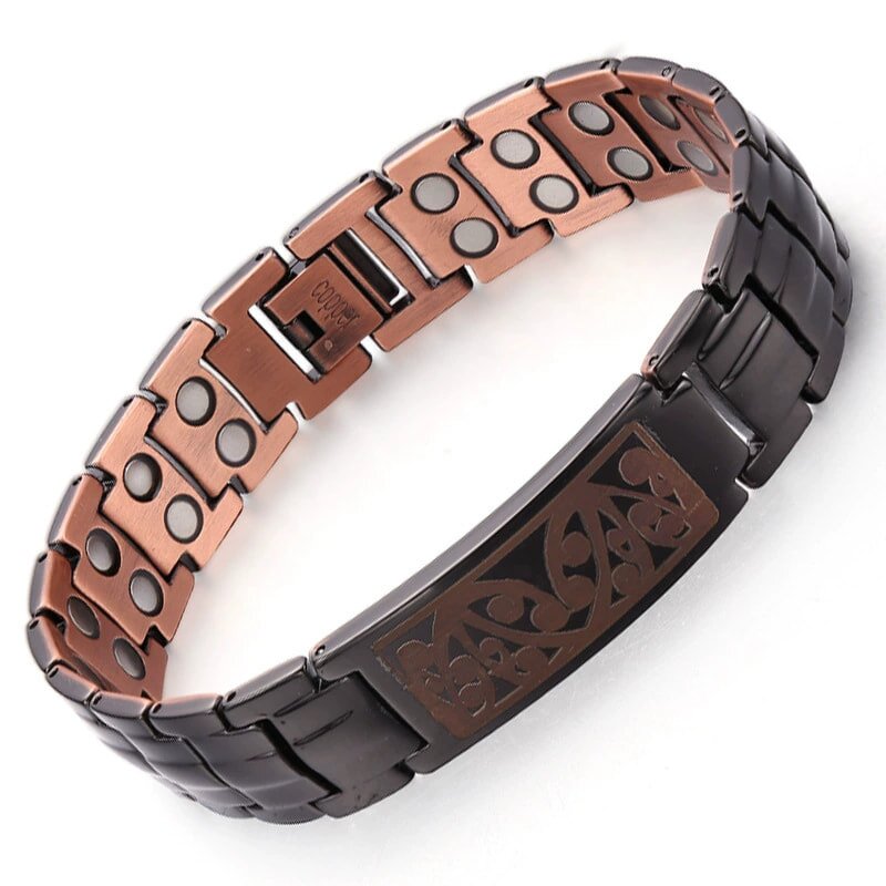 Copper Eagle Bracelet - 99.9% Pure Ultra-Strength Magnetic Therapy Hand Chain