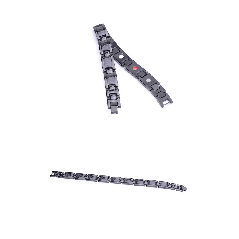 Carbon Fiber Bracelet - Fashion Business Titanium Steel Negative Ion Magnet