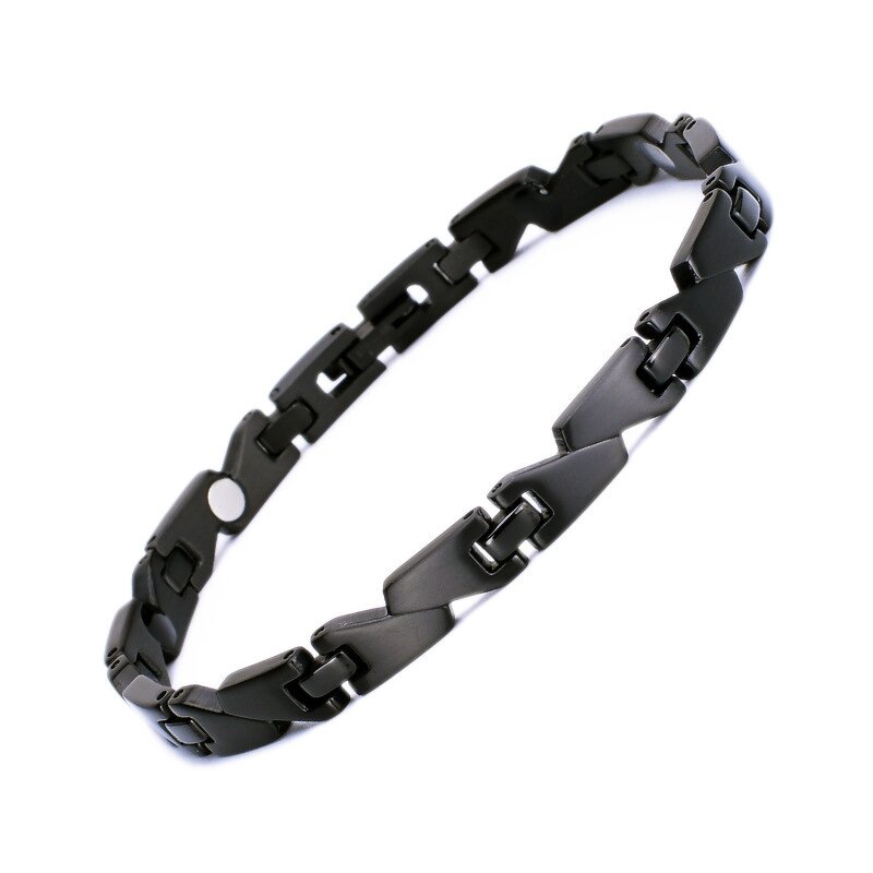 Titanium Steel Bracelet - Creative Light Luxury Negative Ion Health Massage