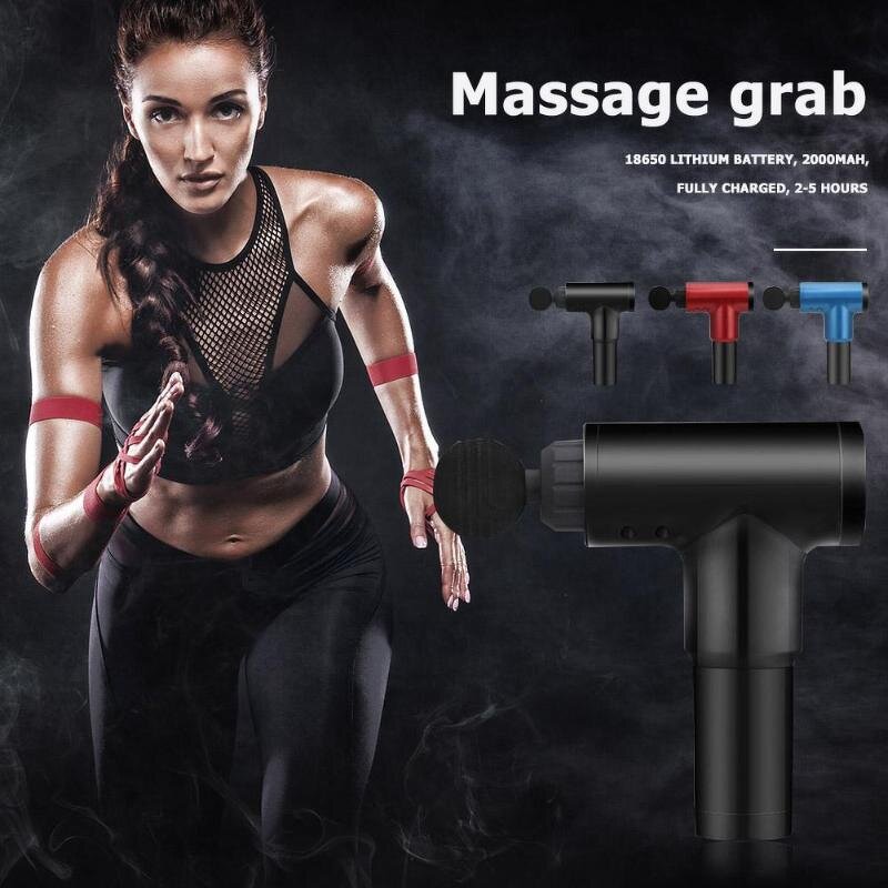 KH-320 Massage Gun - Mini 2400mAh Deep Muscle Relief Neck Slimming Massager