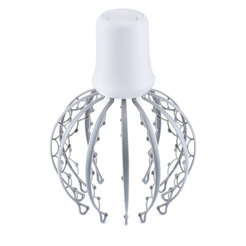 Electric Scalp Massager - Octopus Head Massage Device Muscle Tension Relief