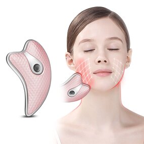 Electric Gua Sha Tool - LED Light Microcurrent Facial Lifting Skin Care Device