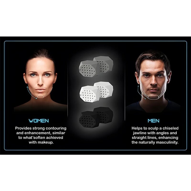 Jaw Trainer Device - Food Grade Silicone Facial Lifter Jawline Exerciser Ball