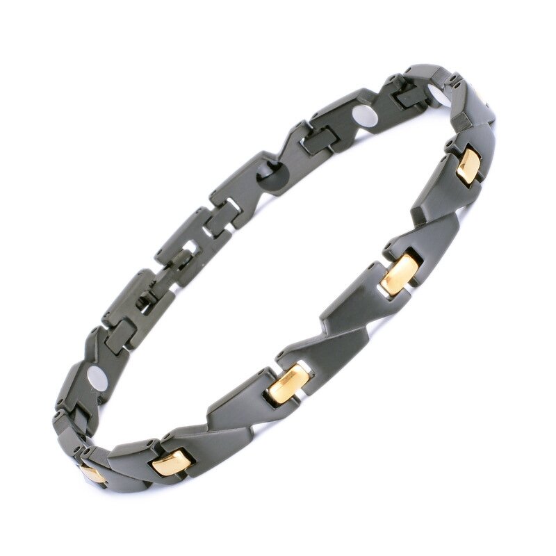 Titanium Steel Bracelet - Creative Light Luxury Negative Ion Health Massage