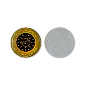 Quantum Radiation Shield - Circular Harmonising EME Sticker for Cell Phones