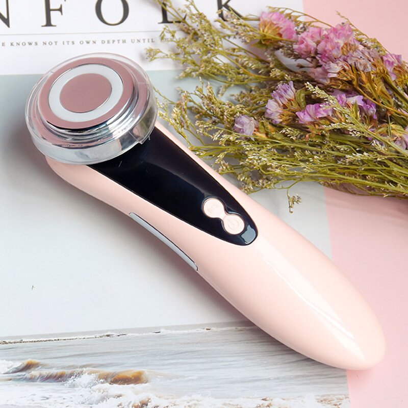 Facial Beauty Device - Heating High Frequency Vibration Lifting Skin Rejuvenation