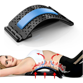 Back Stretcher - Sports Fitness Pain Relief Lumbar Magic Backcracker Massager