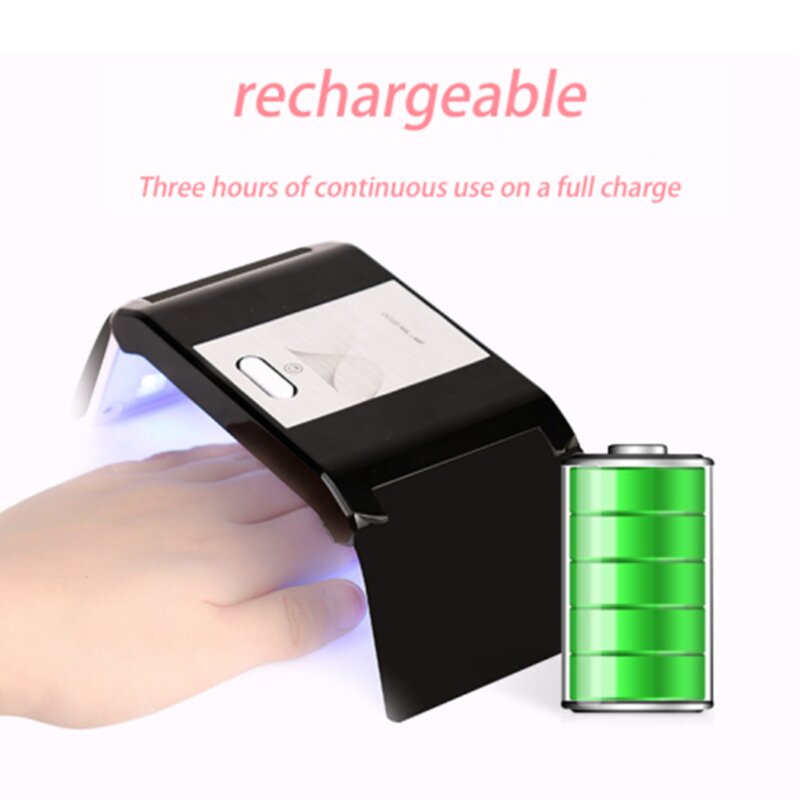 Nail Lamp Manufacturer - 36w Battery Folding LED UV