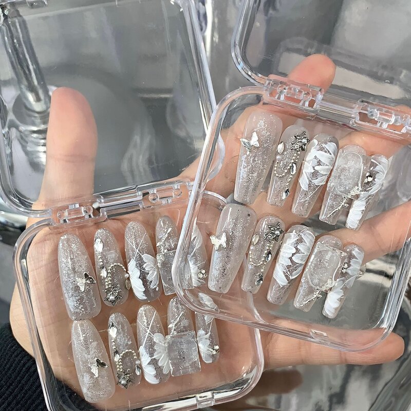 False Nails Manufacturer - New Arrivals Handmade Luxury French Tip