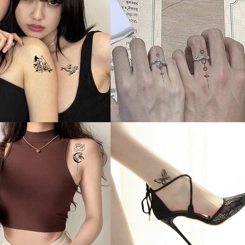 Tattoo Sticker Manufacturer - Spot Goods Hand Sexy Belly Lady Body