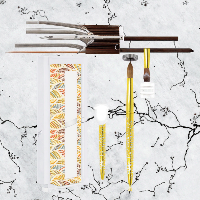 Nail Art Brush Manufacturer - 100% Kolinsky Black Matte Wooden Handle