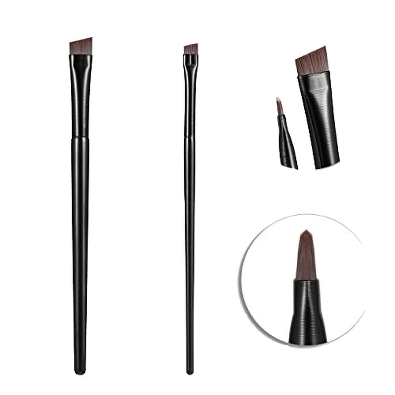 Eyebrow Brush Manufacturer - Private Label Ultra-Fine Thin Flat Angled