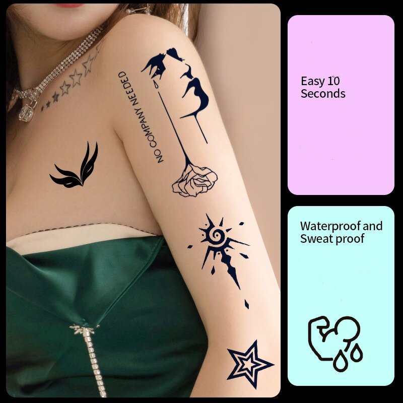 Tattoo Sticker Manufacturer - Language Waterproof Explosive Model