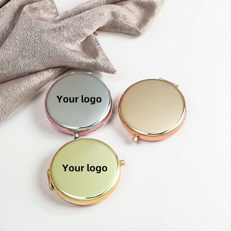 Pocket Makeup Mirror Manufacturer - Custom Logo Cute Portable Foldable Travel