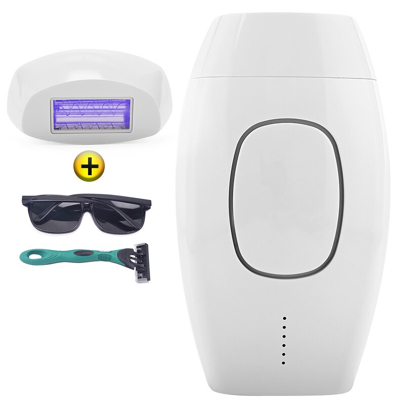 Electric IPL Epilator - Women's Permanent Photoepilator Painless Home Device