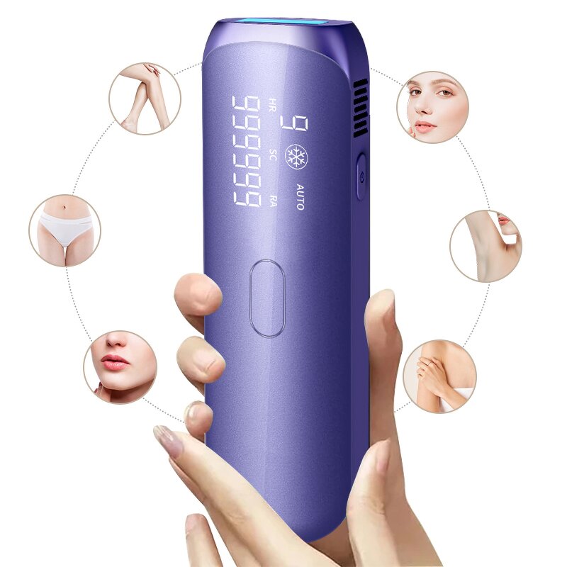 5-in-1 Women's Epilator - Rechargeable Cordless Facial Body Hair Remover