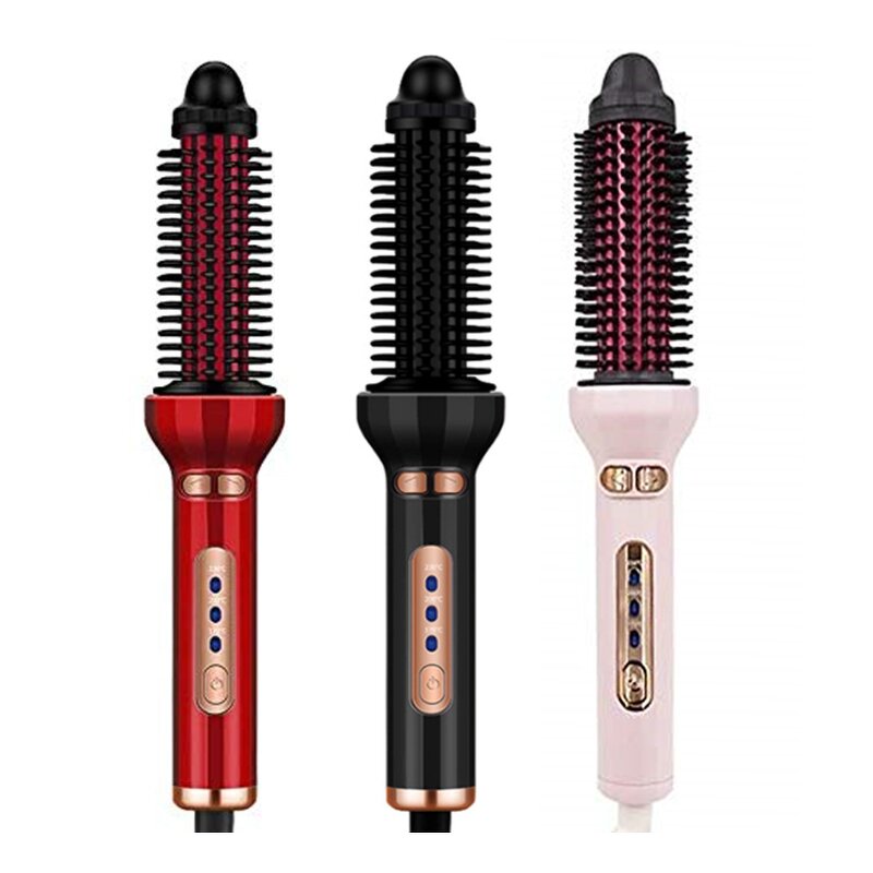 Heated Hair Brush - Volumizing Ceramic Hot Smoothing PTC Heated Styler