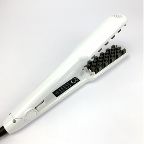 Hair Straightener Curling Iron - LCD Ceramic Plate Temperature Control for Home RV