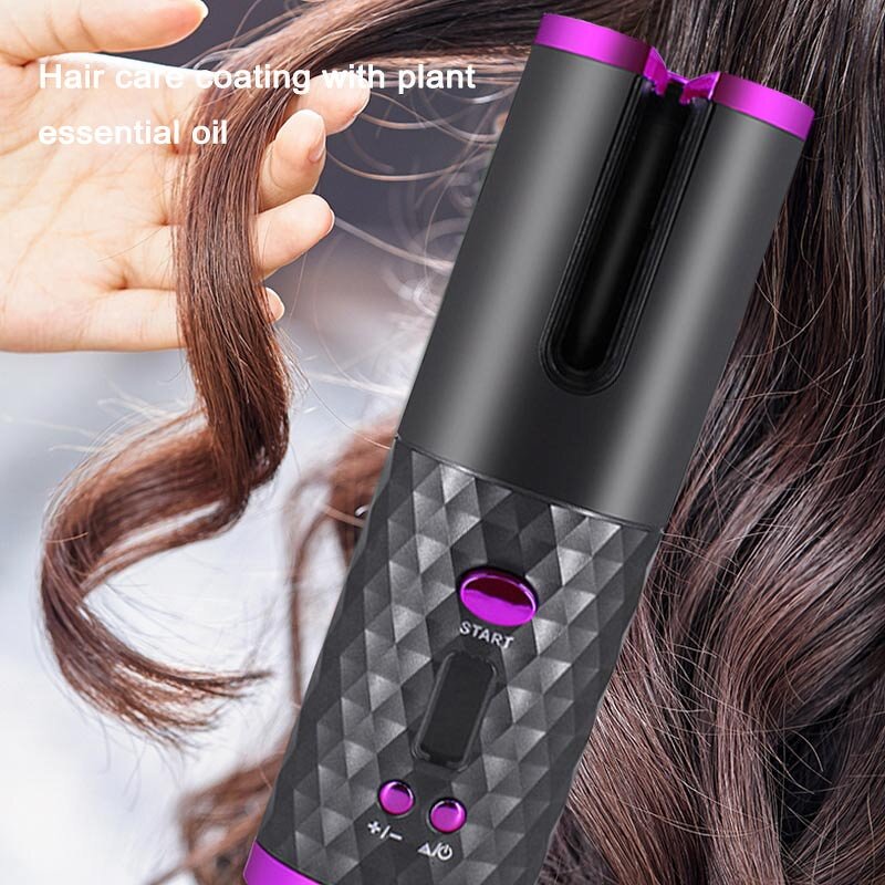 Electronic Spiral Hair Curler - LED OEM Professional Automatic Hair Curler Rollers