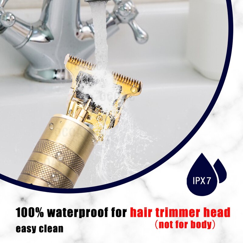 Rechargeable Hair Trimmer - Clipper Shaver Body Groomer Beard Face Shaving