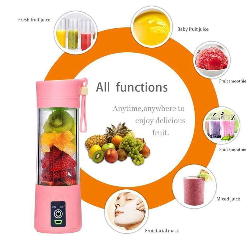 Electric Citrus Juicer - Rechargeable Wireless Portable Automatic Squeezer