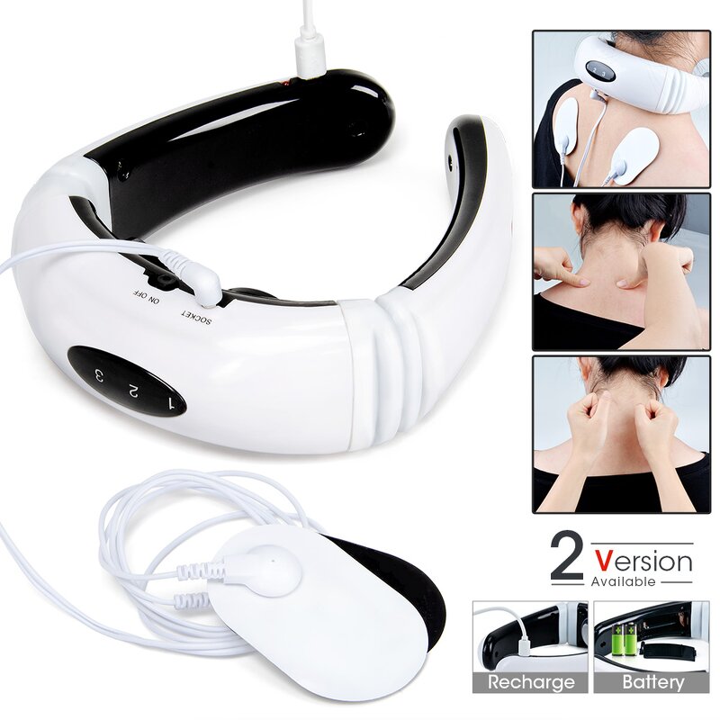 Intelligent Neck Massager - Heat 6 Modes 15 Levels Deep Tissue Trigger Point