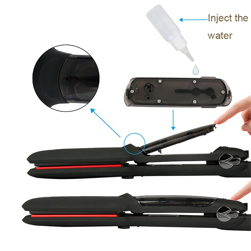 Steam Infrared Hair Straightener - Professional Hair Treatment New Arrival Flat Iron