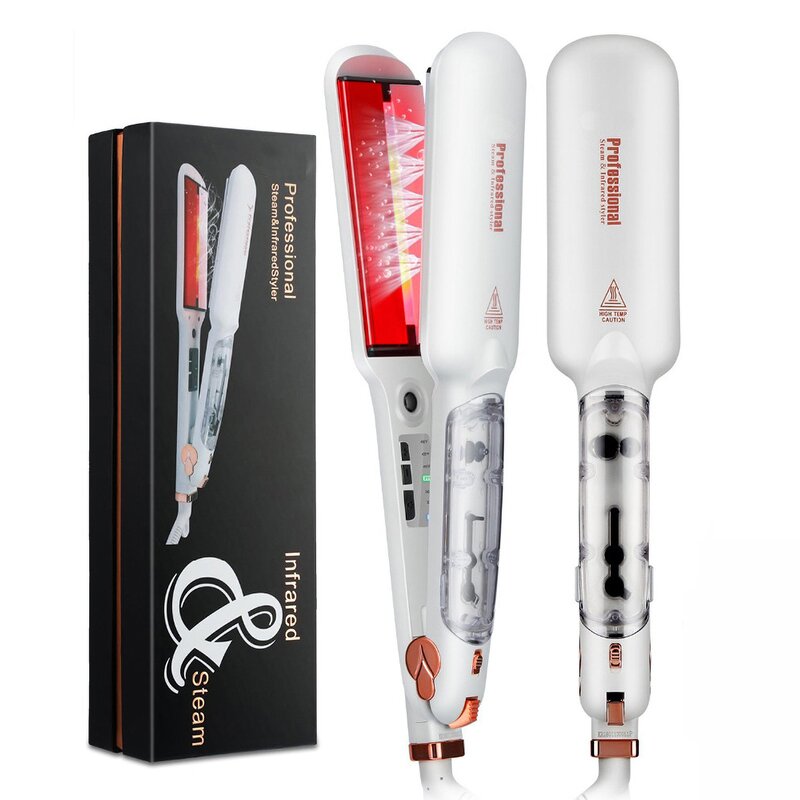 Steam Infrared Hair Straightener - Professional Hair Treatment New Arrival Flat Iron