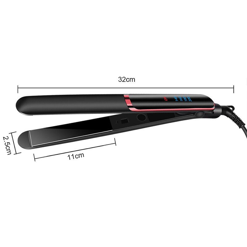 Electric Hot Comb - Professional Ceramic Straightener Curler Hair Styling Tool
