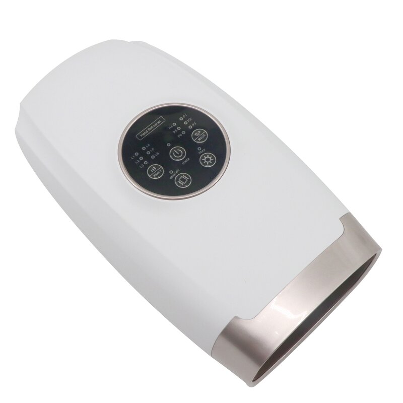 Heating Hand Massager - Air Compression Palm Finger Pain Relief ABS Massager