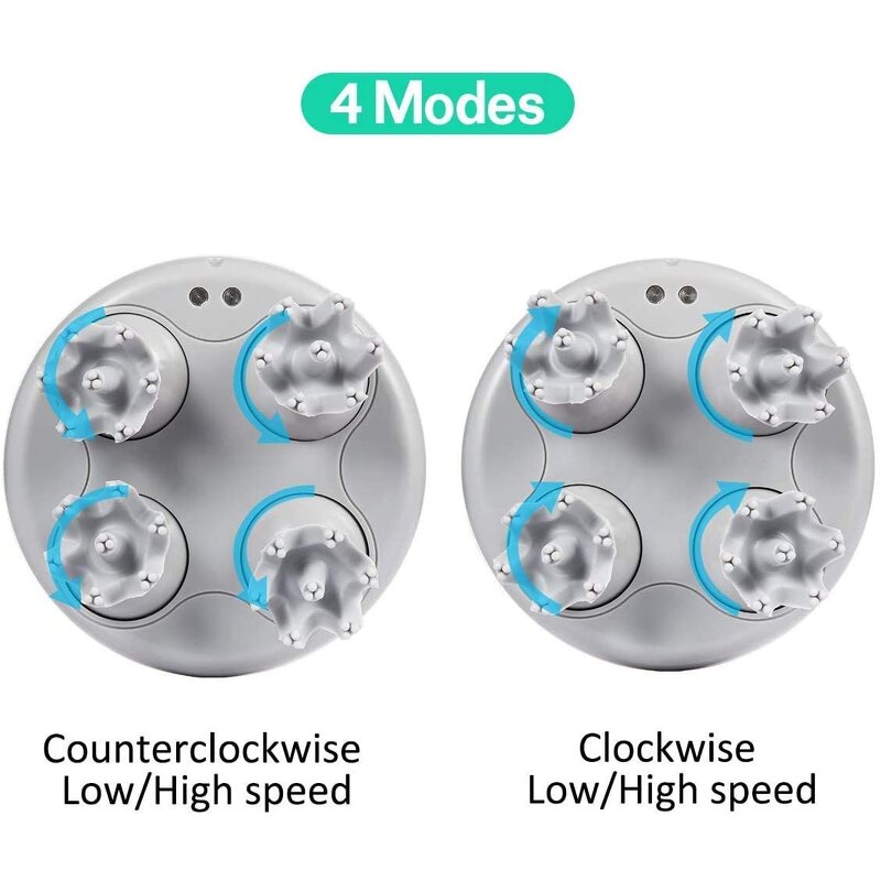 Cordless Percussion Massager - Deep Tissue Handheld for Back Body Pain Relief