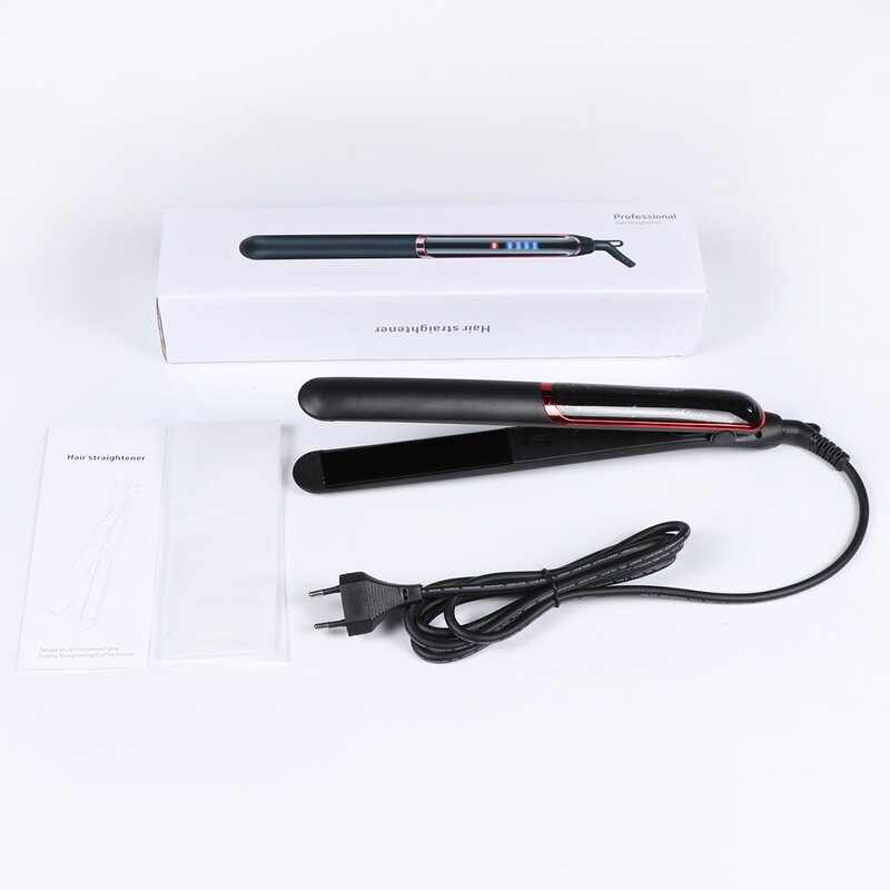 Electric Hot Comb - Professional Ceramic Straightener Curler Hair Styling Tool