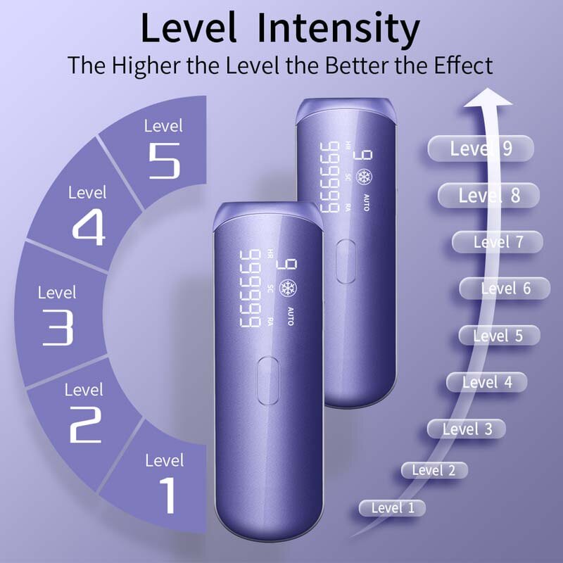 5-in-1 Women's Epilator - Rechargeable Cordless Facial Body Hair Remover